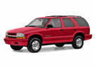 Ворсовые коврики на Chevrolet Blazer 1994 - 2005 в Екатеринбурге