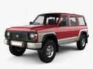 Коврики на Nissan Patrol (Y60) 1987 - 1997 в Екатеринбурге