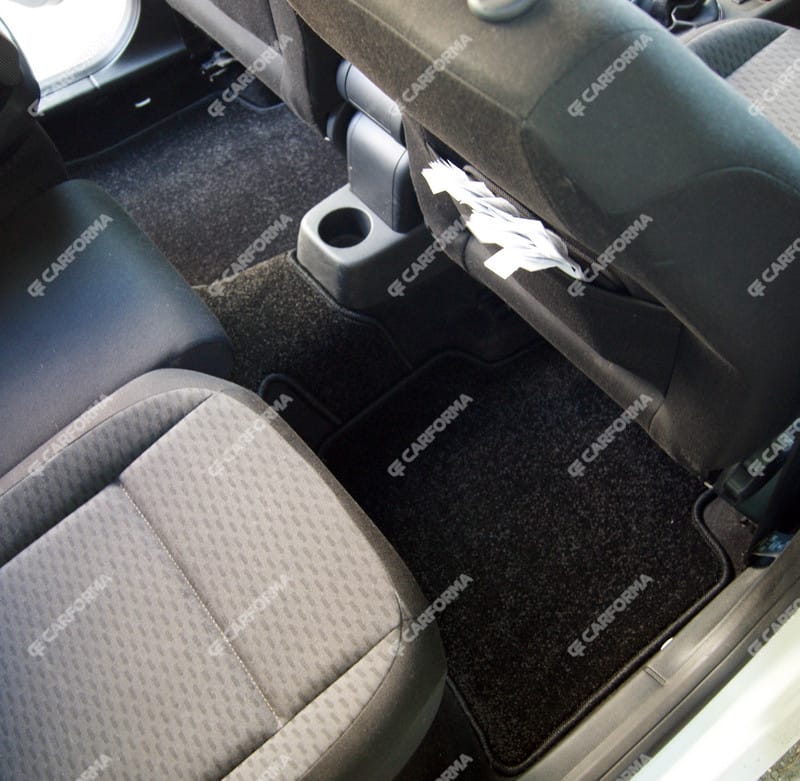 Ворсовые коврики на Skoda Roomster 2006 - 2015 в Екатеринбурге