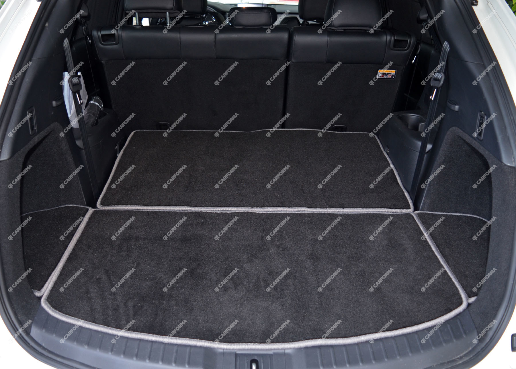 Ворсовые коврики на Mazda CX9 II 2015 - 2025 в Екатеринбурге