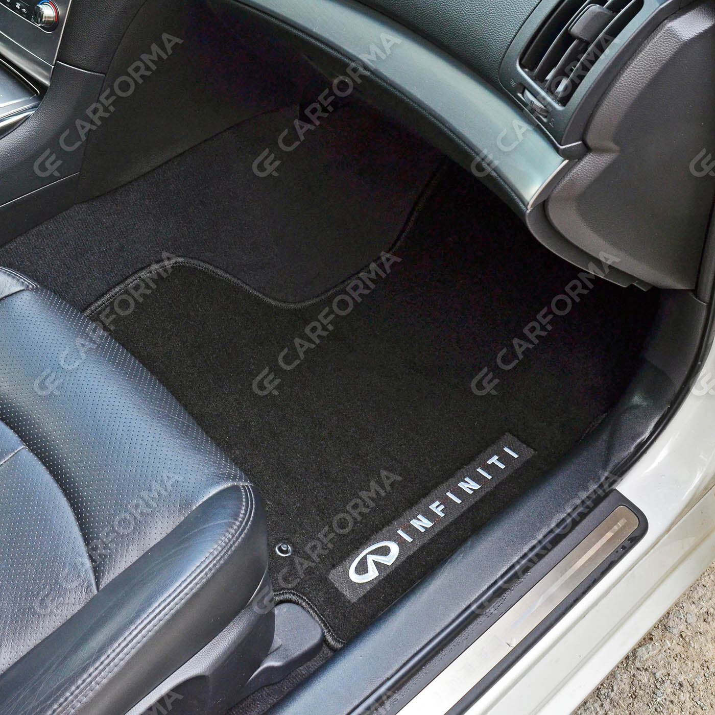 Ворсовые коврики на Infiniti G IV Седан 2006&nbsp;-&nbsp;2014 в Екатеринбурге