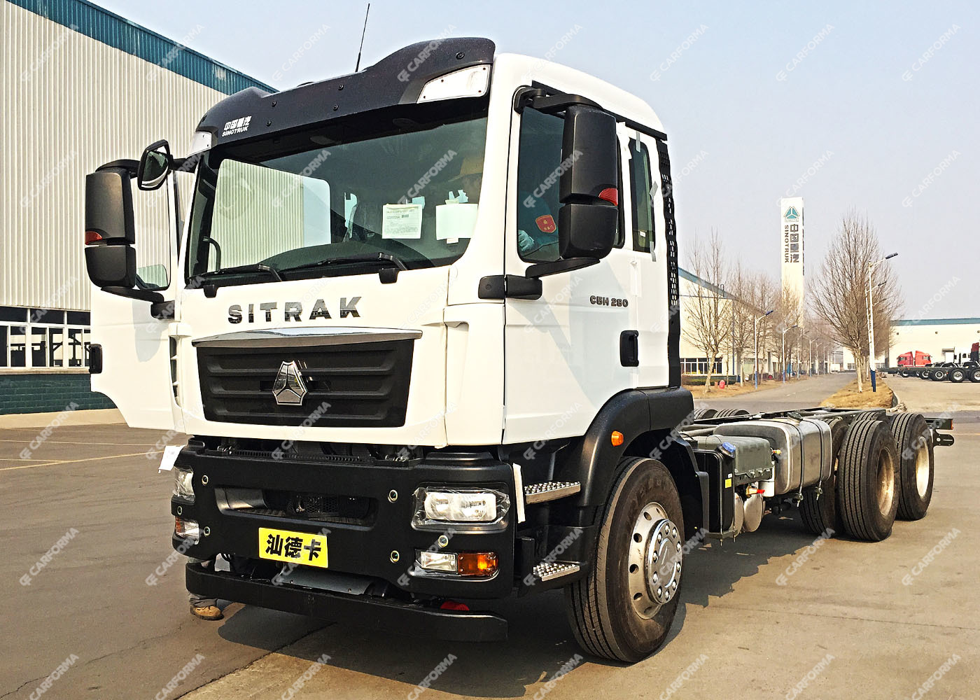 EVA коврики на Howo Sinotruk Sitrak C7H узкая кабина 2014 - 2025