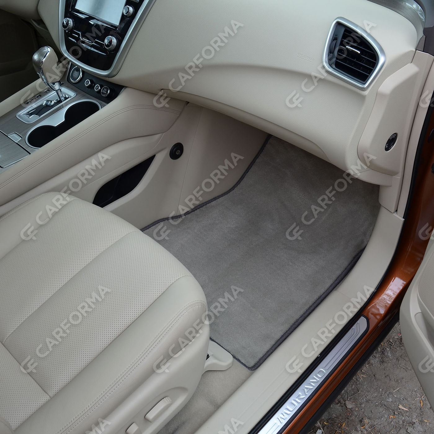 Ворсовые коврики на Nissan Murano (Z52) 2014&nbsp;-&nbsp;2022 в Екатеринбурге