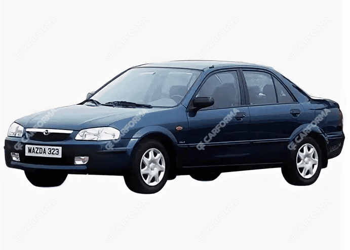 Ворсовые коврики на Mazda 323 1994 - 2000 в Екатеринбурге