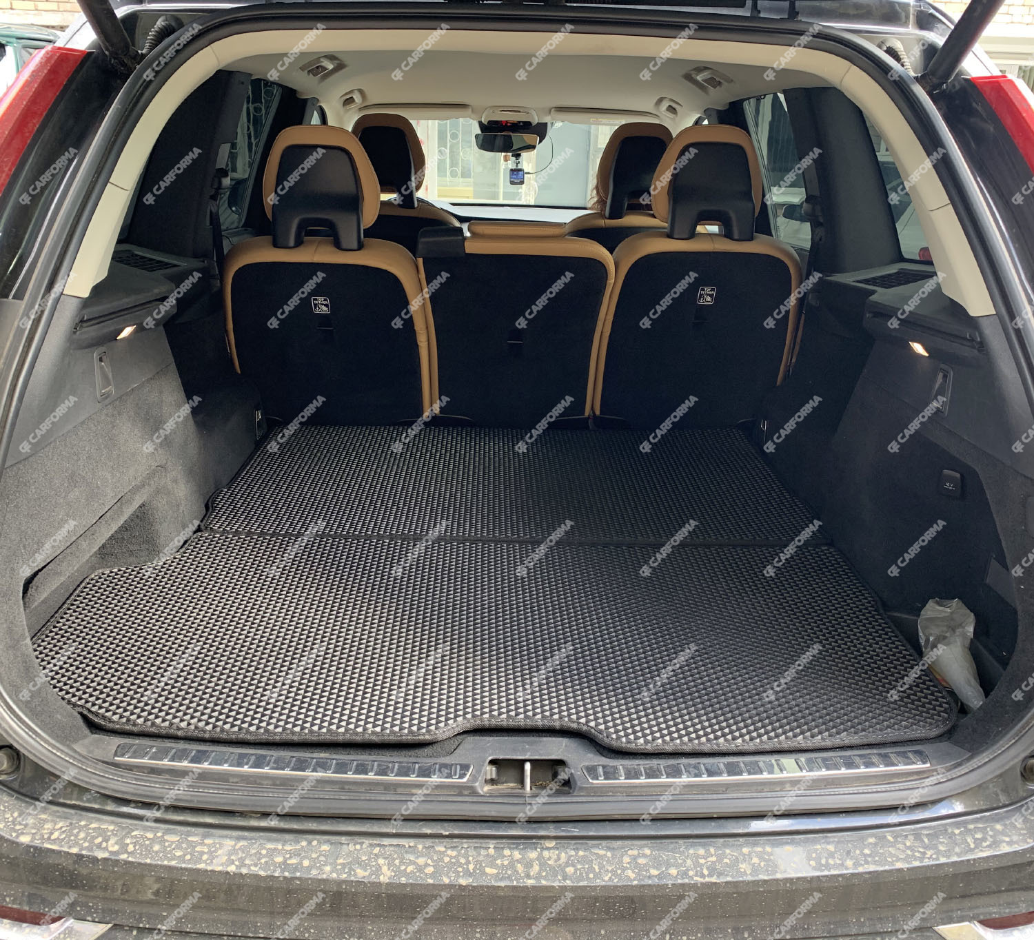 Ворсовые коврики на Volvo XC90 II 2014 - 2025 в Екатеринбурге
