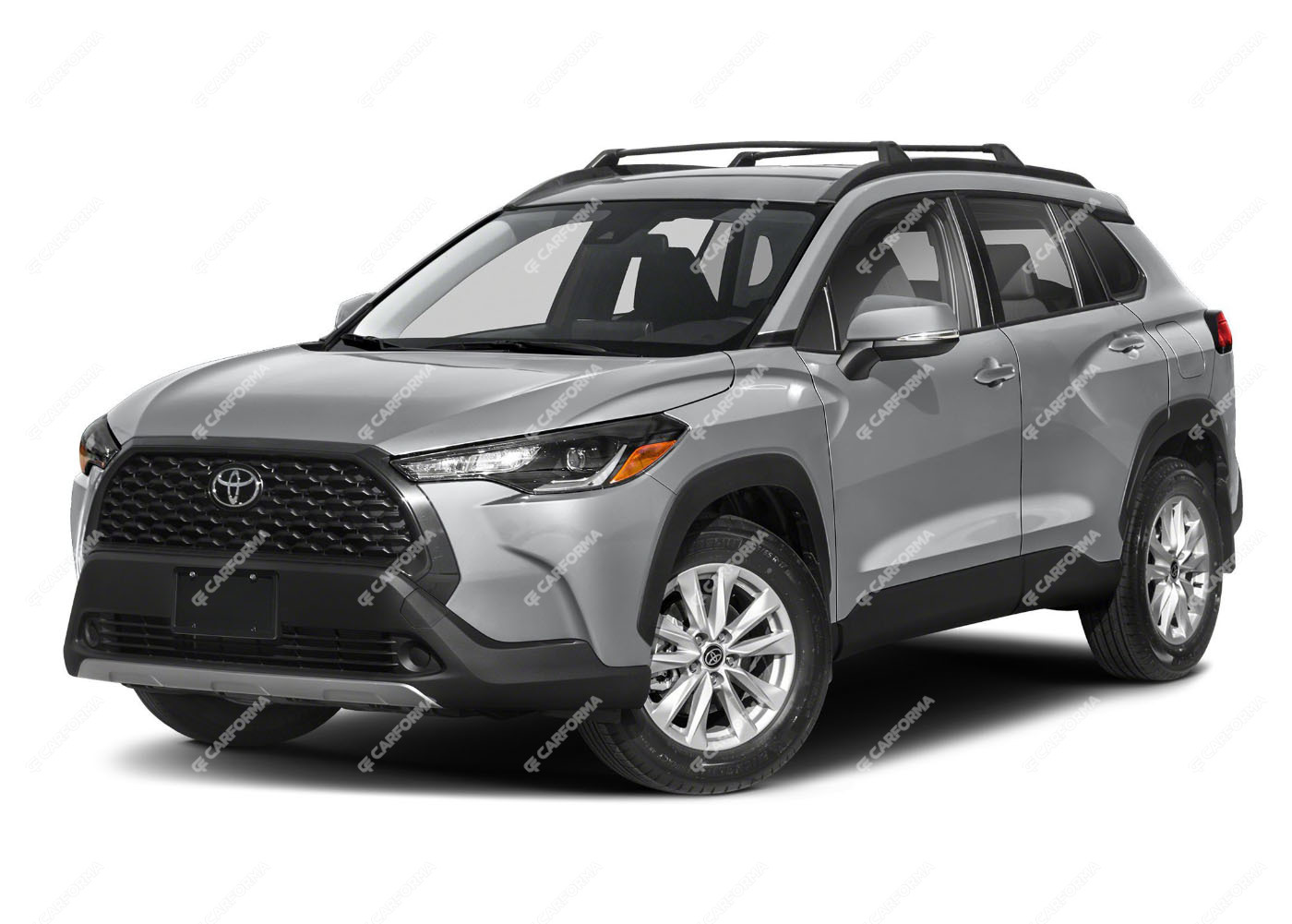 Ворсовые коврики на Toyota Corolla Cross 2021 - 2025