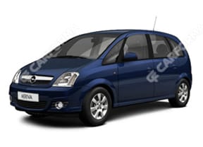 Ворсовые коврики на Opel Meriva A 2002 - 2013