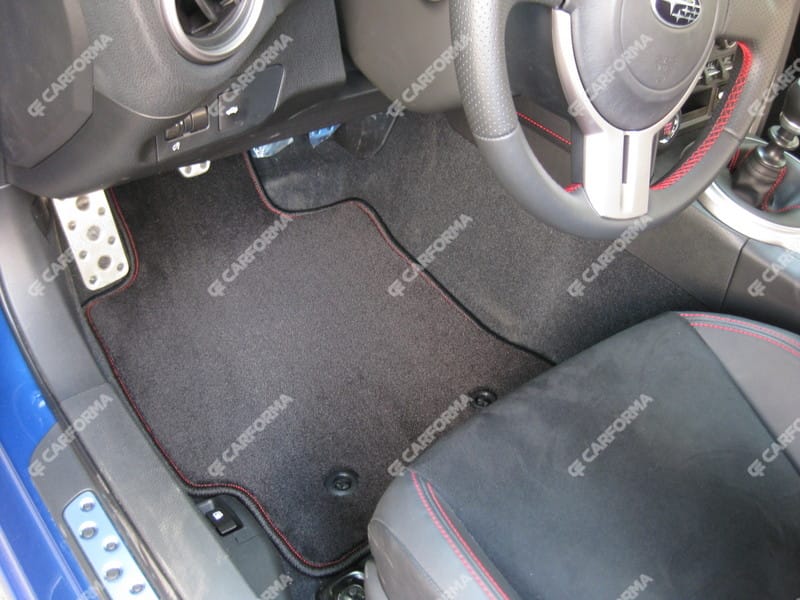 Ворсовые коврики на Subaru BRZ 2012 - 2020 в Екатеринбурге