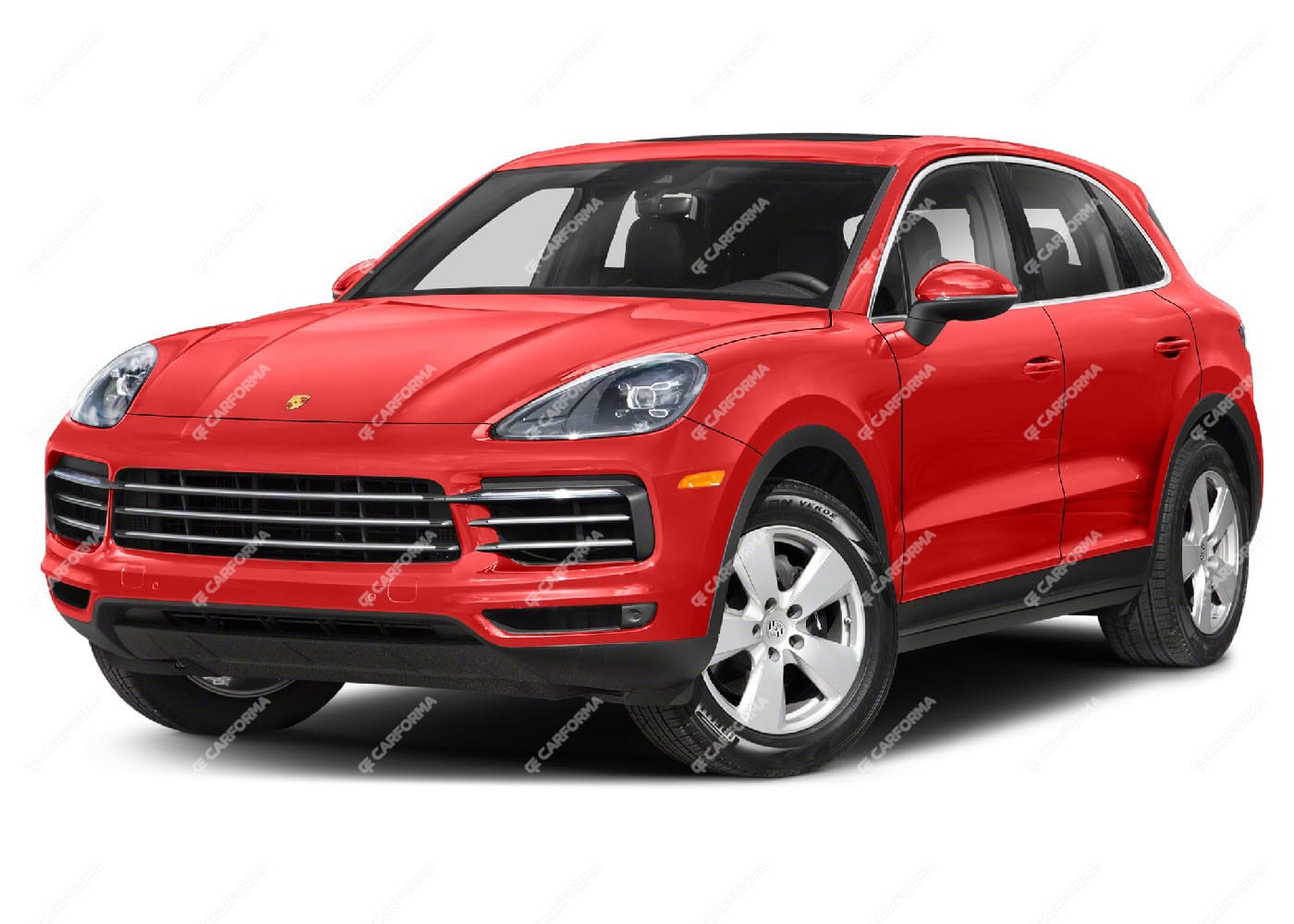 Ворсовые коврики на Porsche Cayenne III 2017 - 2025