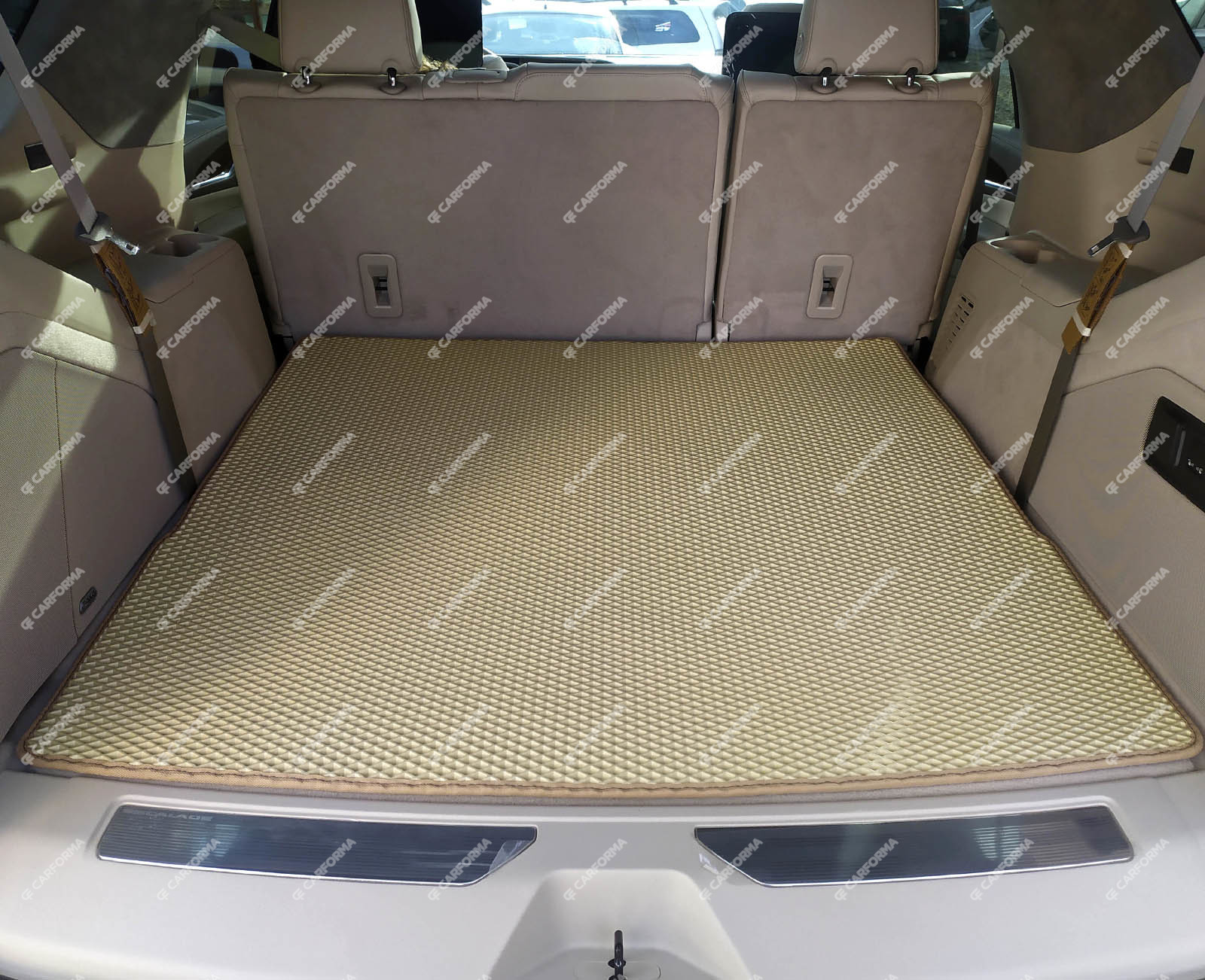 Ворсовые коврики на Cadillac Escalade V 2020 - 2025 в Екатеринбурге