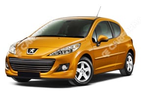 Коврики на Peugeot 207 2006 - 2012