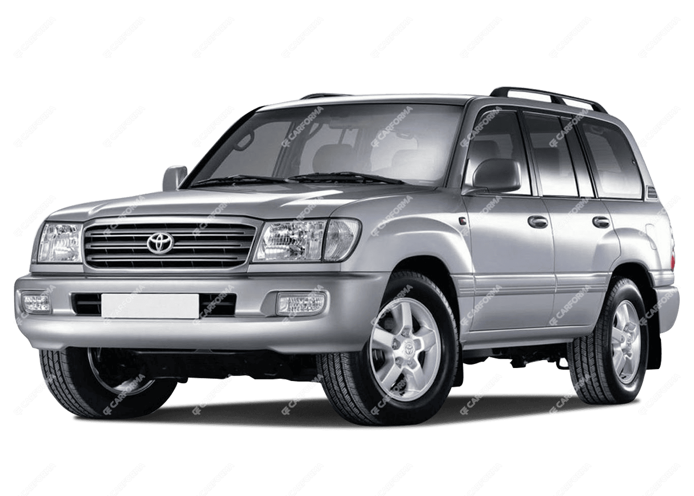 Ворсовые коврики на Toyota Land Cruiser 100 1998 - 2007 в Екатеринбурге