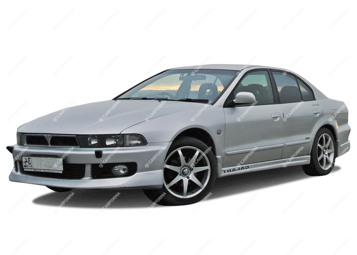 Ворсовые коврики на Mitsubishi Galant VIII 1996 - 2005