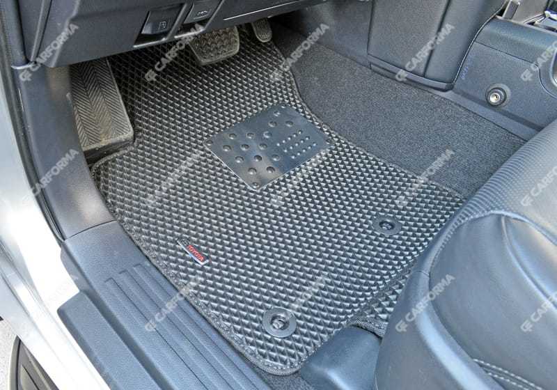 Ворсовые коврики на Toyota Land Cruiser Prado 150 2009 - 2023 в Екатеринбурге
