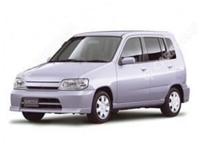 Ворсовые коврики на Nissan Cube I 1998 - 2002 в Екатеринбурге