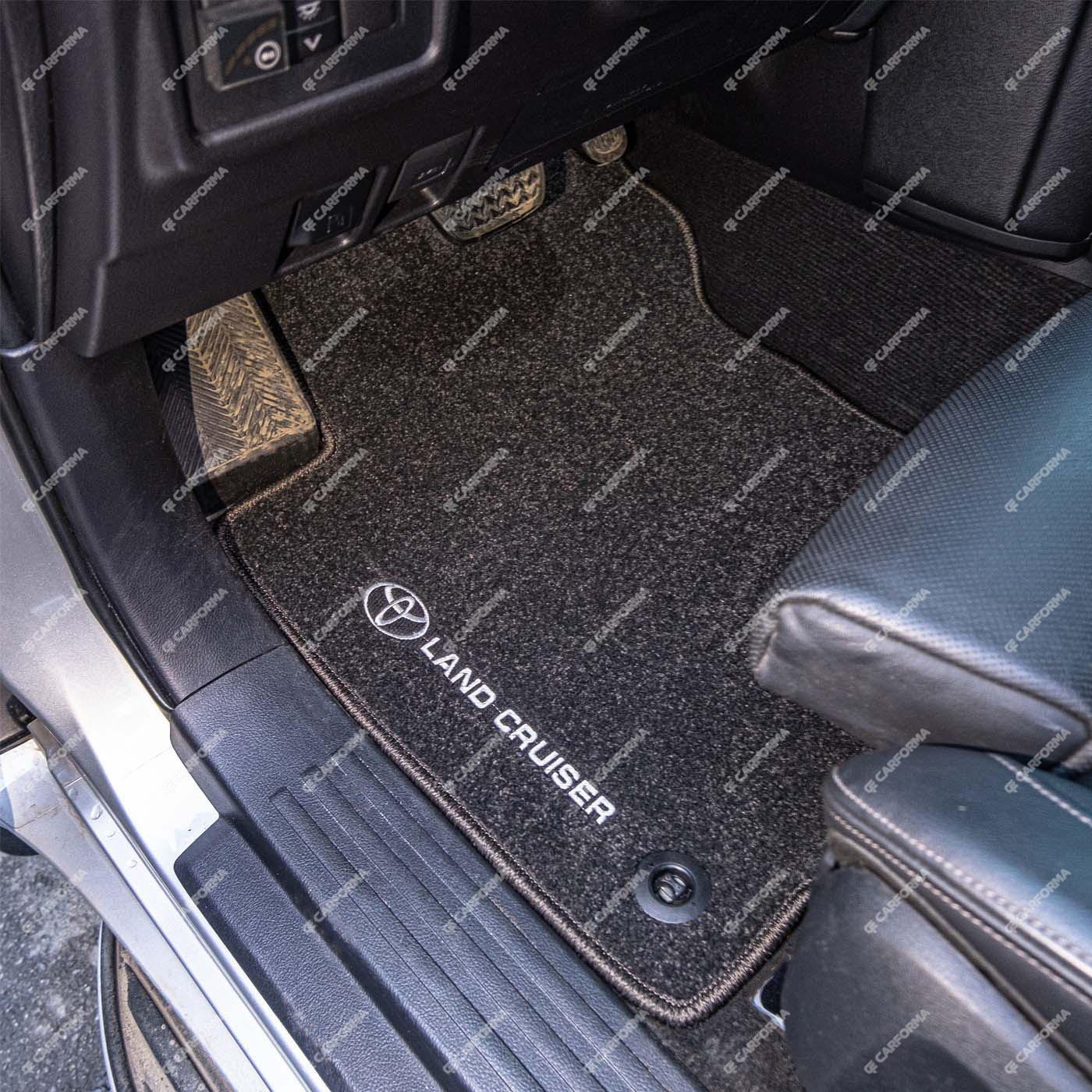 Ворсовые коврики на Toyota Land Cruiser Prado 150 2009 - 2023 в Екатеринбурге