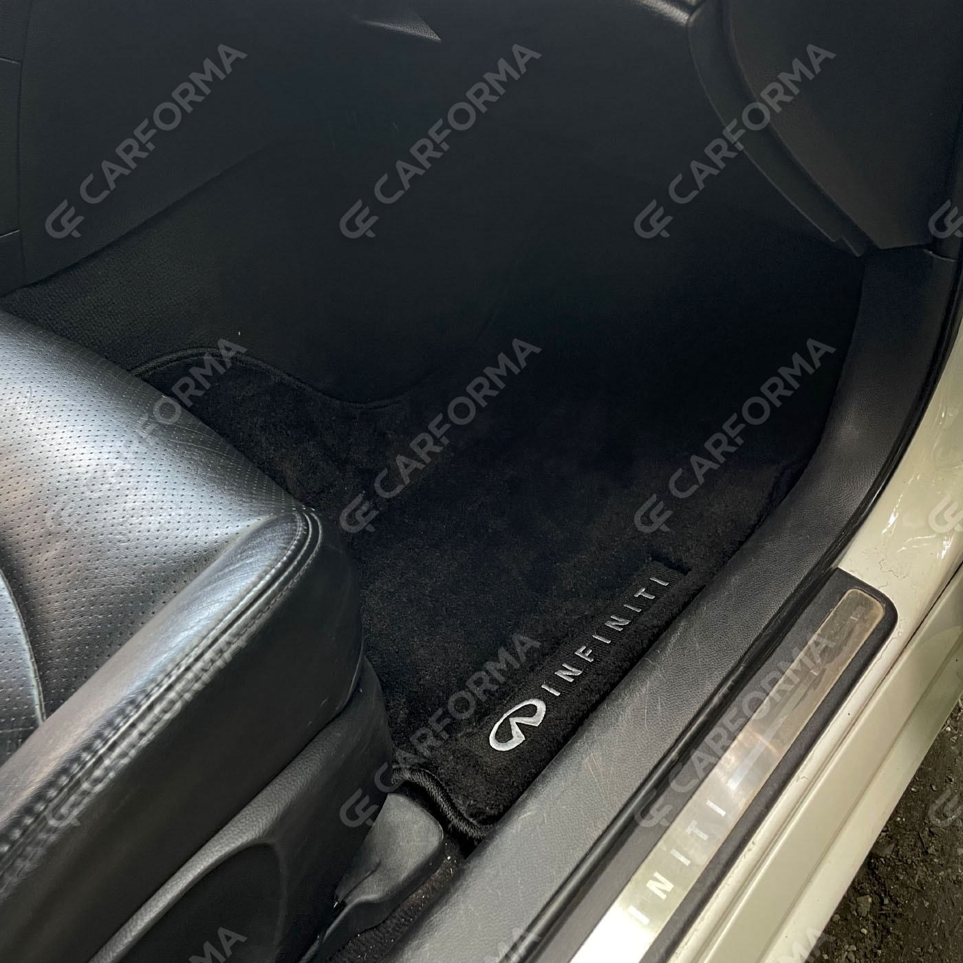 Ворсовые коврики на Infiniti G IV Купе 2006&nbsp;-&nbsp;2014 в Екатеринбурге