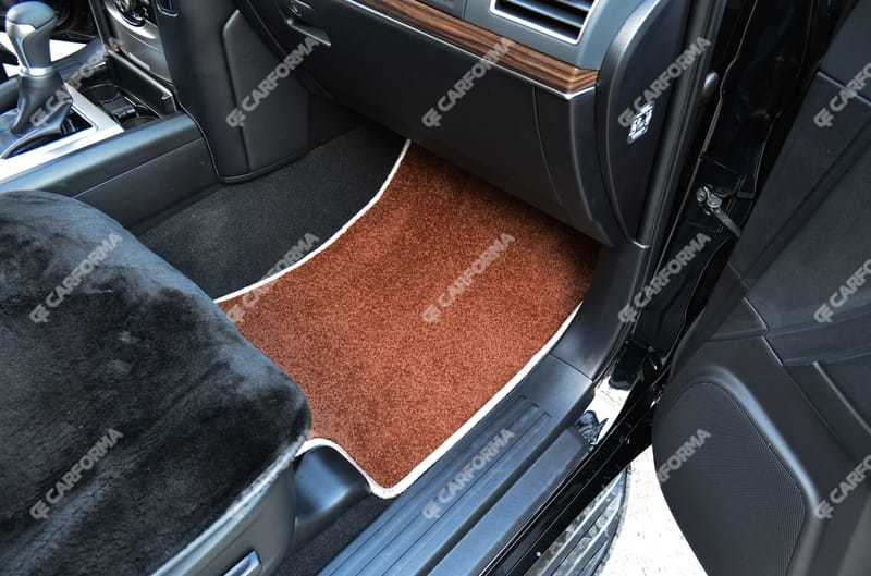 Ворсовые коврики на Toyota Land Cruiser Prado 150 2009 - 2023 в Екатеринбурге