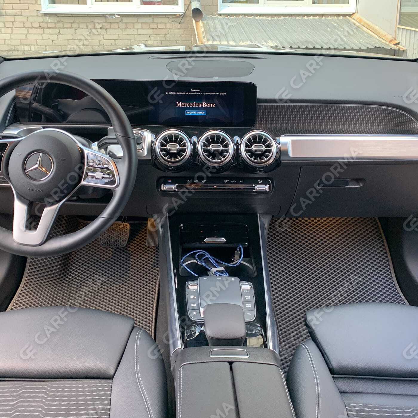 Водительские  коврики  Mercedes GLA (H247) 2019&nbsp;-&nbsp;2026 в Екатеринбурге