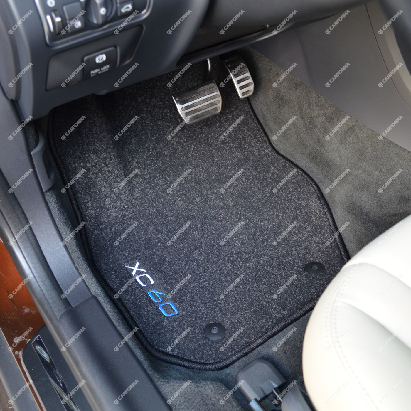 Ворсовые коврики на Volvo XC60 I 2008 - 2017 в Екатеринбурге