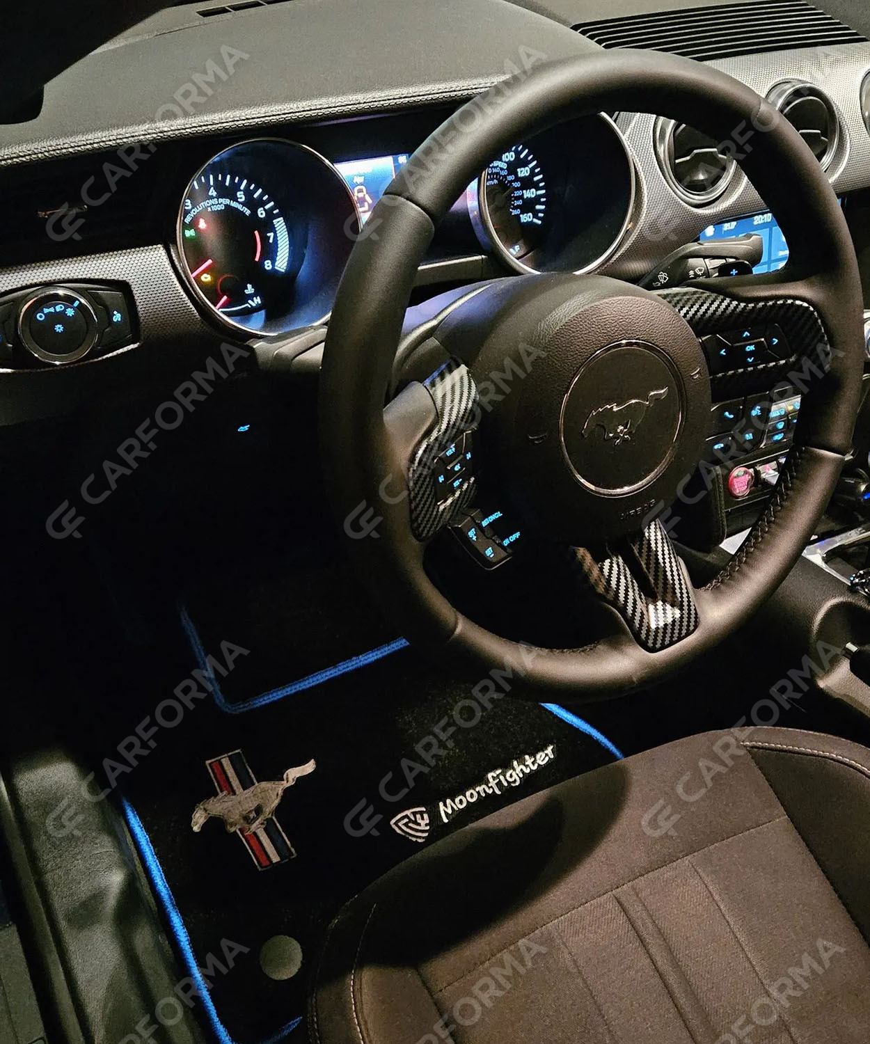 EVA коврики на Ford Mustang VI 2013&nbsp;-&nbsp;2023 в Екатеринбурге