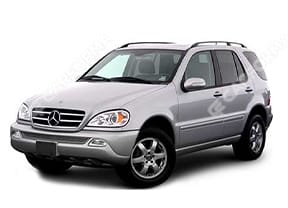 Коврики на Mercedes ML (W163) 1997 - 2005