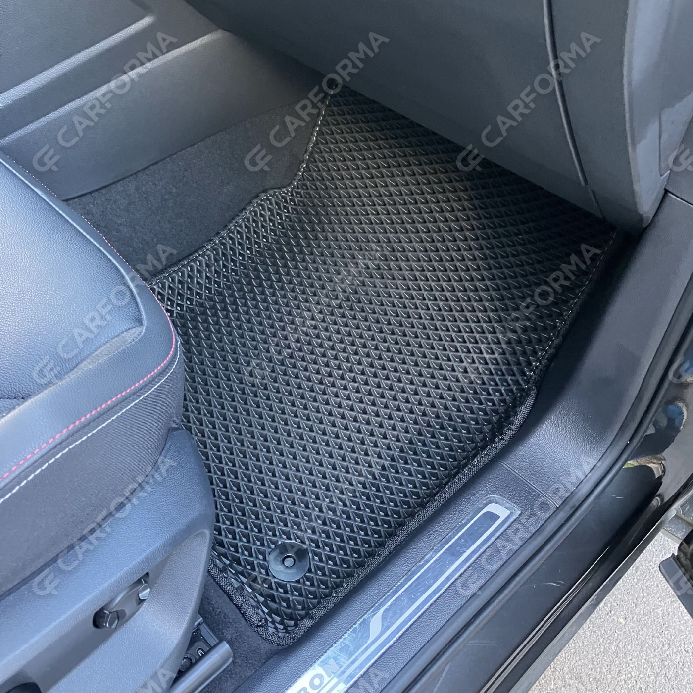 Водительские ворсовые коврики Volkswagen Tayron 2018&nbsp;-&nbsp;2026 в Екатеринбурге