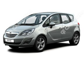 Ворсовые коврики на Opel Meriva B 2010 - 2018 в Екатеринбурге