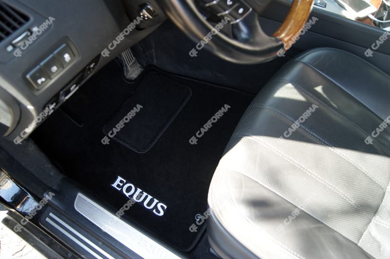 Ворсовые коврики на Hyundai Equus 2010 - 2017 в Екатеринбурге
