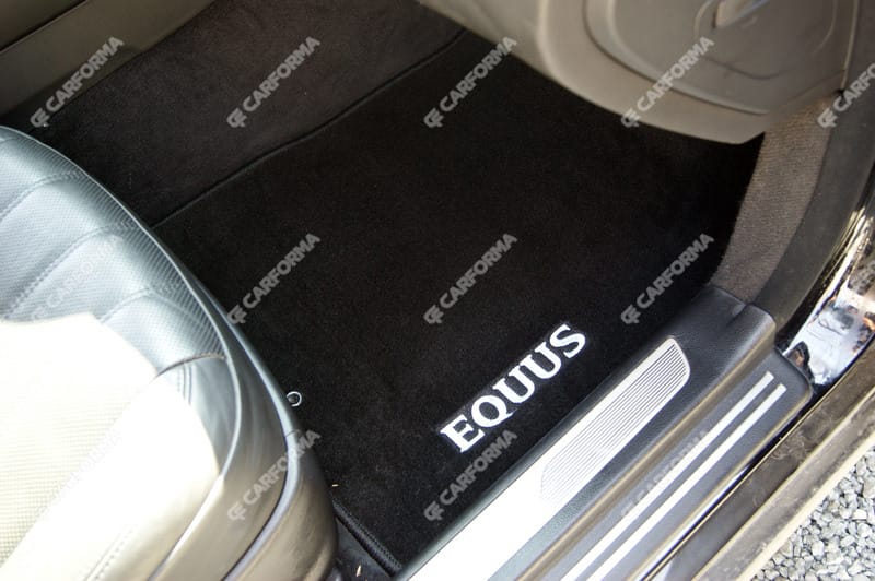 Ворсовые коврики на Hyundai Equus 2010 - 2017 в Екатеринбурге
