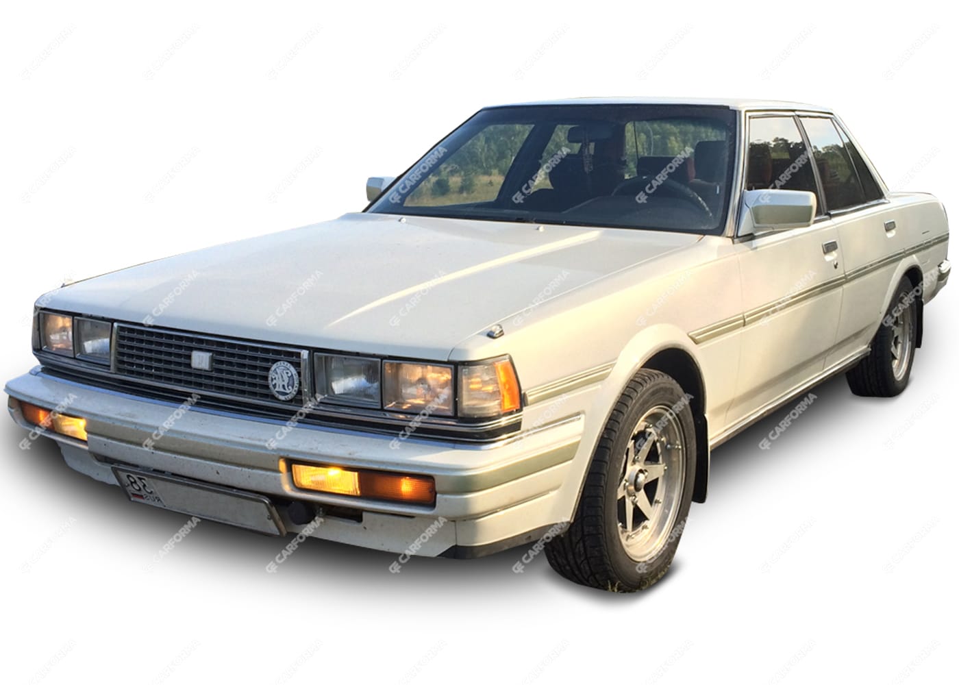 Ворсовые коврики на Toyota Cresta (X70) 1984 - 1988