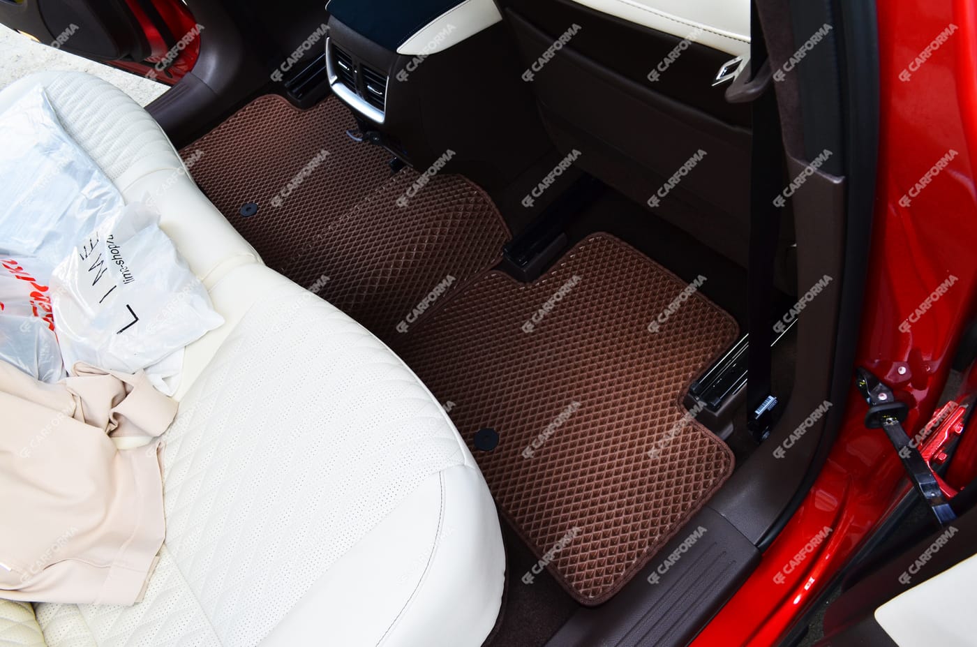 Ворсовые коврики на Infiniti QX55 2020 - 2025 в Екатеринбурге