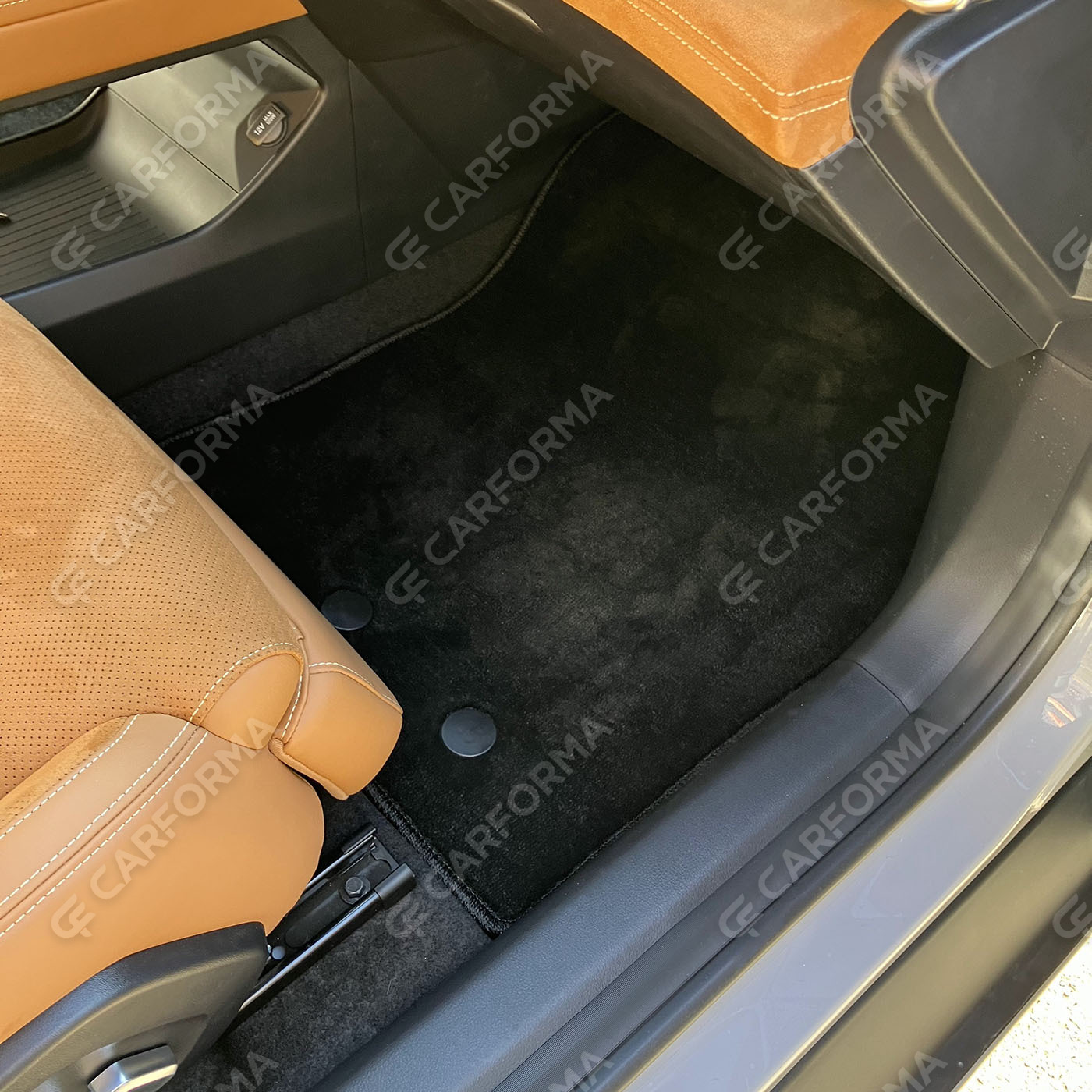 Ворсовые коврики на Mazda EZ-6 2024&nbsp;-&nbsp;2026 в Екатеринбурге