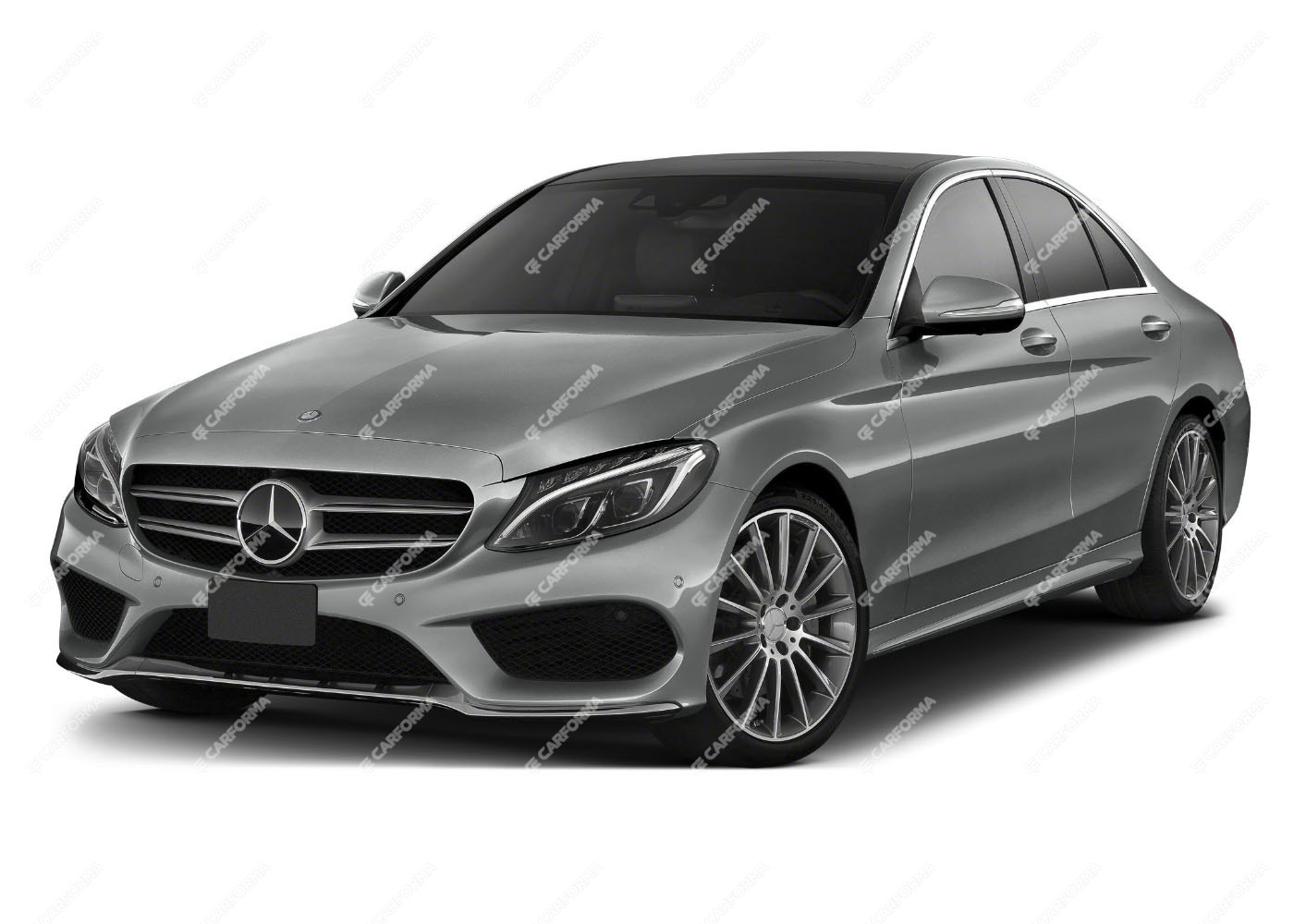 Ворсовые коврики на Mercedes C (W205) 2014 - 2023 в Екатеринбурге