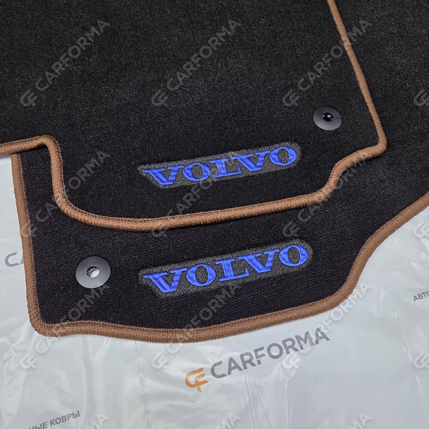 Ворсовые коврики на Volvo C70 II 2005&nbsp;-&nbsp;2013 в Екатеринбурге