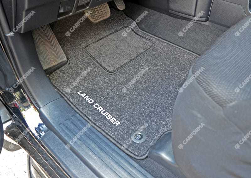 Ворсовые коврики на Toyota Land Cruiser Prado 150 2009 - 2023 в Екатеринбурге