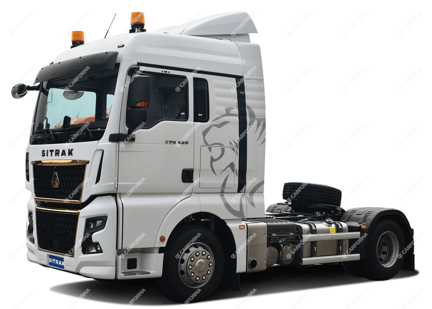 Коврики на Howo Sinotruk Sitrak C7H MAX 2023 - 2024