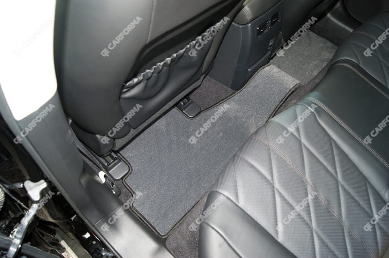 Ворсовые коврики на Infiniti QX70 2013 - 2019 в Екатеринбурге