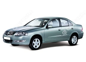 Ворсовые коврики на Nissan Almera Classic (B10) 2006 - 2013 в Екатеринбурге