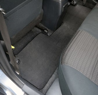 Ворсовые коврики на Toyota Corolla (E15) 2006 - 2013 в Екатеринбурге