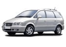 Ворсовые коврики на Hyundai Trajet 1999 - 2008 в Екатеринбурге