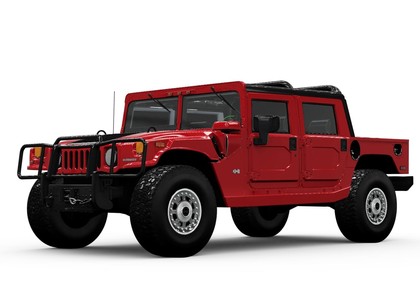 Ворсовые коврики на Hummer H1 1992 - 2006 в Екатеринбурге