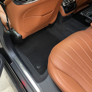 Ворсовые коврики на Mercedes S (W223, V223) 2020 - 2025 в Екатеринбурге