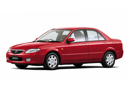 Ворсовые коврики на Mazda Familia (BJ) 1998 - 2003 в Екатеринбурге