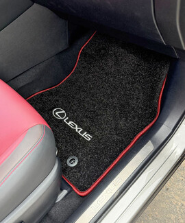 Ворсовые коврики на Lexus NX I 2014 - 2021 в Екатеринбурге Ворсовые коврики на Lexus NX I 2014 - 2021 в Екатеринбурге