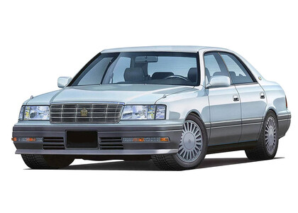 Ворсовые коврики на Toyota Crown (S150) 1995 - 2001 в Екатеринбурге