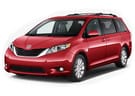 Ворсовые коврики на Toyota Sienna III 2010 - 2020 в Екатеринбурге