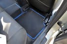 Ворсовые коврики на Toyota Avensis II 2002 - 2008 в Екатеринбурге
