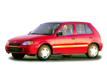 Ворсовые коврики на Toyota Starlet (P90) 1995 - 1999 в Екатеринбурге