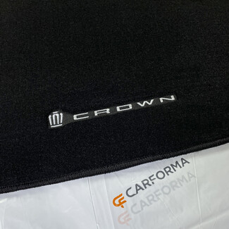 Ворсовые коврики на Toyota Crown (S180) 2003 - 2008 в Екатеринбурге Ворсовые коврики на Toyota Crown (S180) 2003 - 2008 в Екатеринбурге